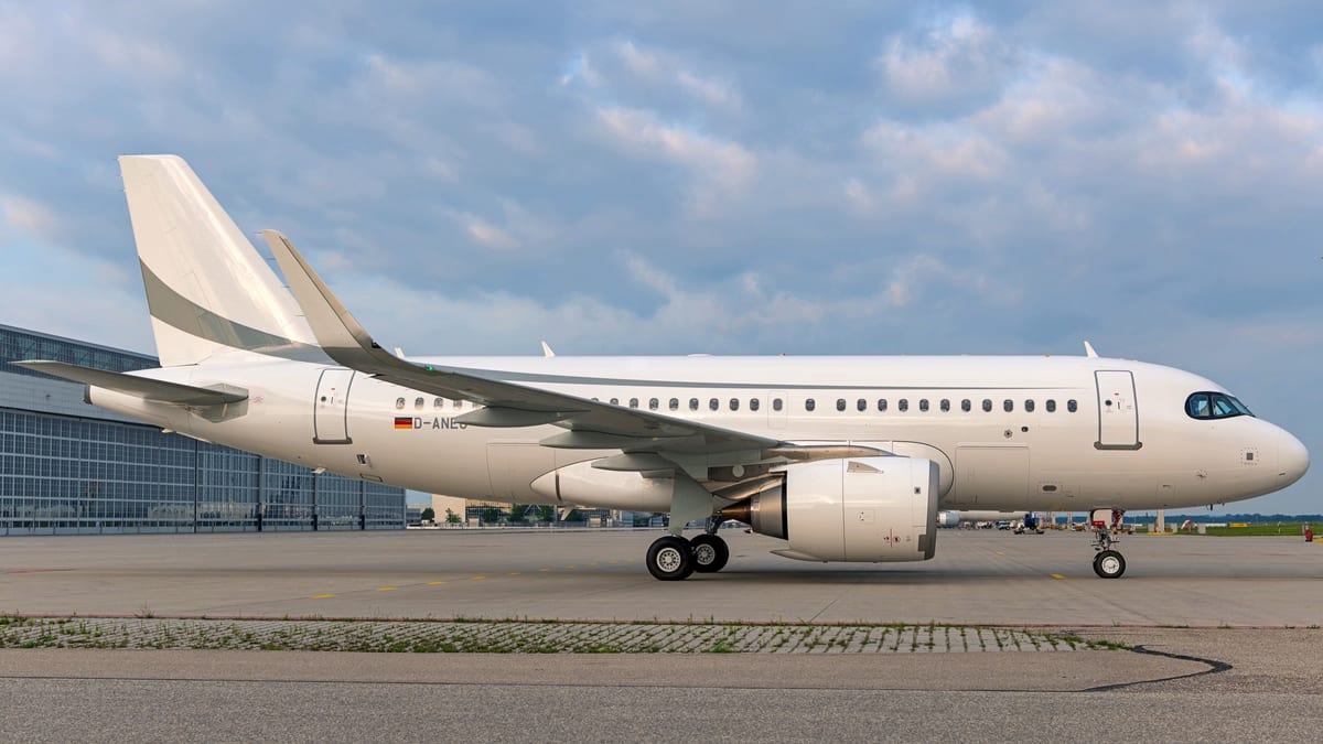 airbus acj319 exterior