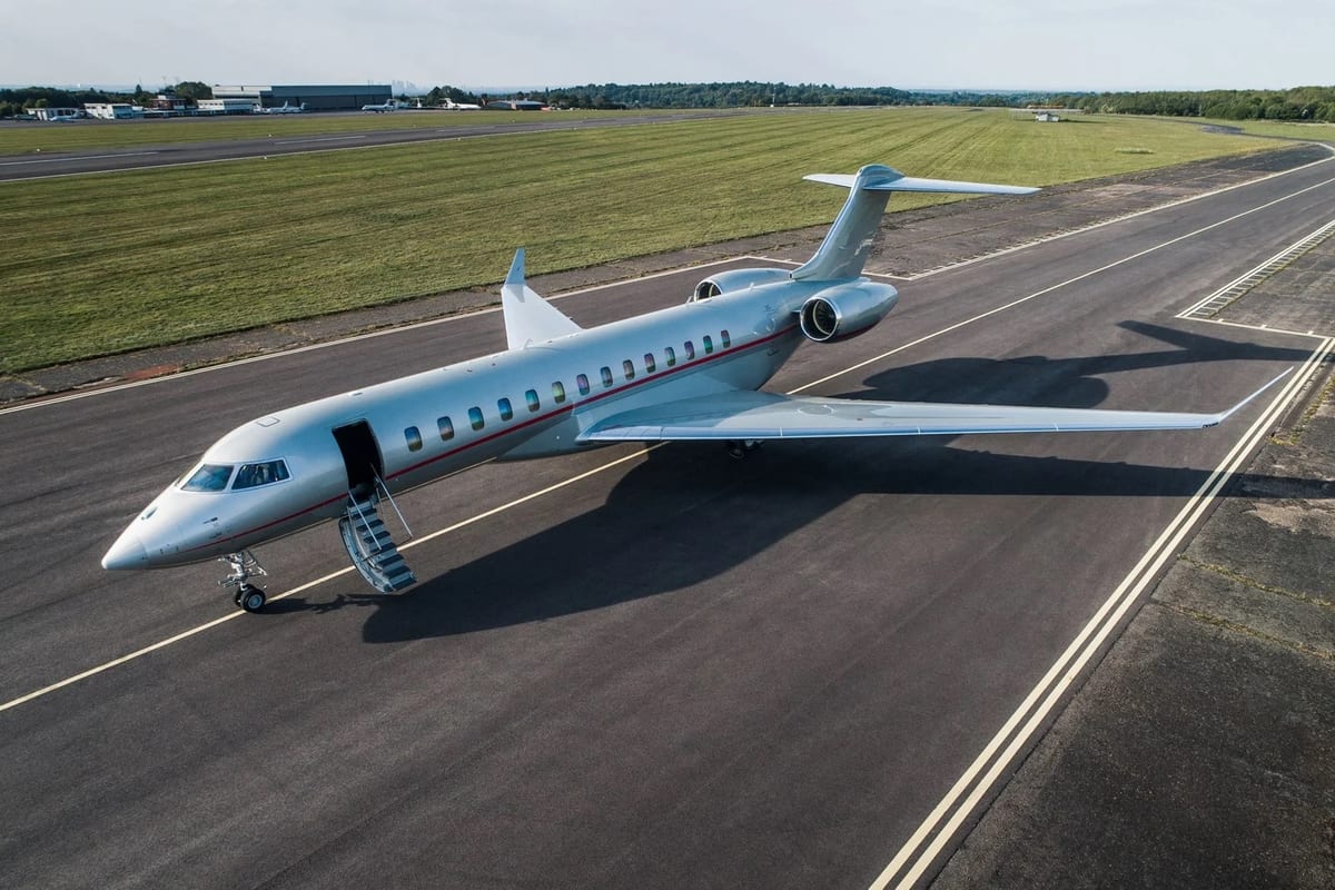 bombardier global 7500 exterior