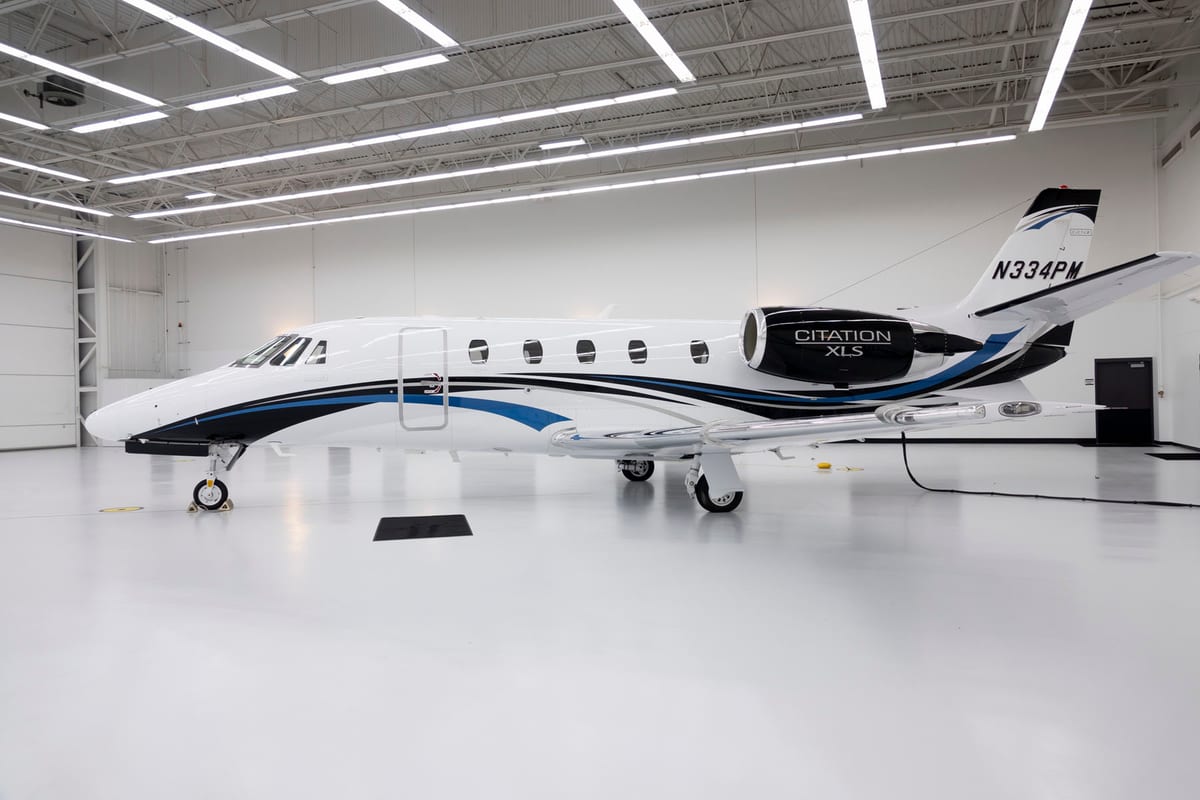 cessna citation xls plus exterior